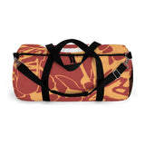 Raw+Sushi orange camo Duffel Bag