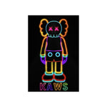 KAWS NEON Premium Matte Vertical Posters