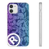 Raw+Sushi "BLUE CAMO" Flexi Cases