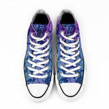 Raw+sushi "blue camo" high top shoes