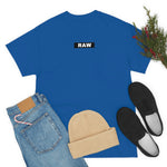 Raw Box LOGO Heavy Cotton Tee ROYAL