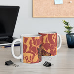 Raw+Sushi "Orange CAMO" Mug 11oz