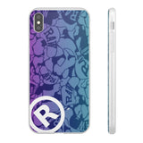 Raw+Sushi "BLUE CAMO" Flexi Cases