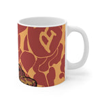 Raw+Sushi "Orange CAMO" Mug 11oz