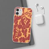 Raw+Sushi "Orange camo" Flexi Cases