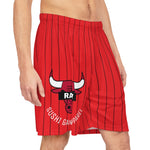 RAW+SUSHI "BULLS" Basketball Shorts