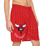 RAW+SUSHI "BULLS" Basketball Shorts