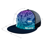 Raw+sushi "blue camo"Adjustable Mesh Baseball Hat