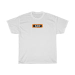 Raw Sushi "ANIMAL STYLE"  ORANG STAMP LOGO Heavy Cotton Tee (limited)