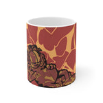 Raw+Sushi "Orange CAMO" Mug 11oz